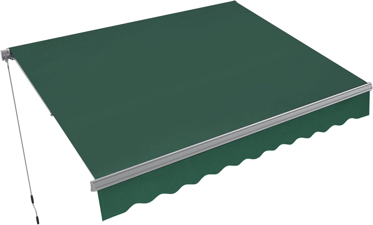 MCombo Patio Awning 10x8 Feet Sunshade Canopy for Manual Retractable Awnings, 4627 (Beige, 10x8ft)