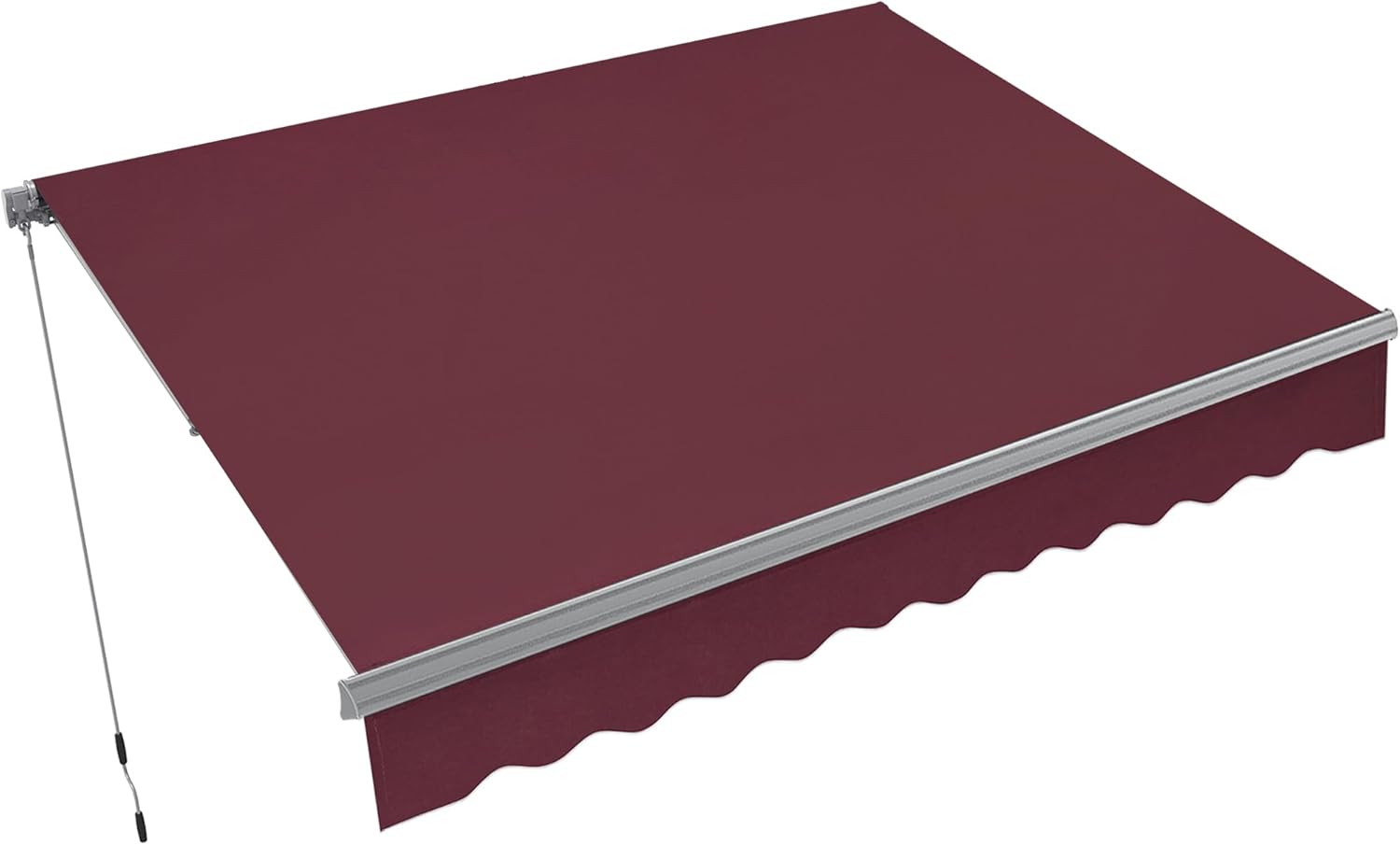 MCombo Patio Awning 10x8 Feet Sunshade Canopy for Manual Retractable Awnings, 4627 (Beige, 10x8ft)